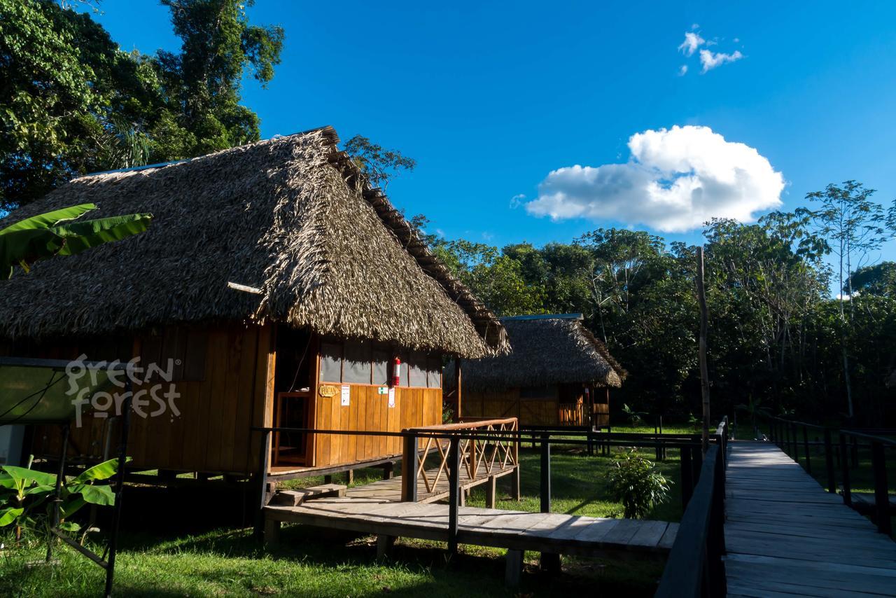 Green Forest Ecolodge Puerto Montufar 外观 照片