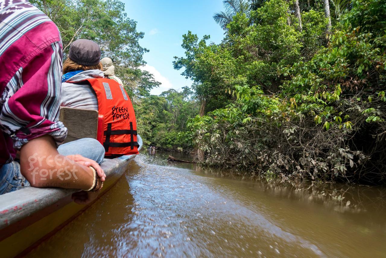 Green Forest Ecolodge Puerto Montufar 外观 照片