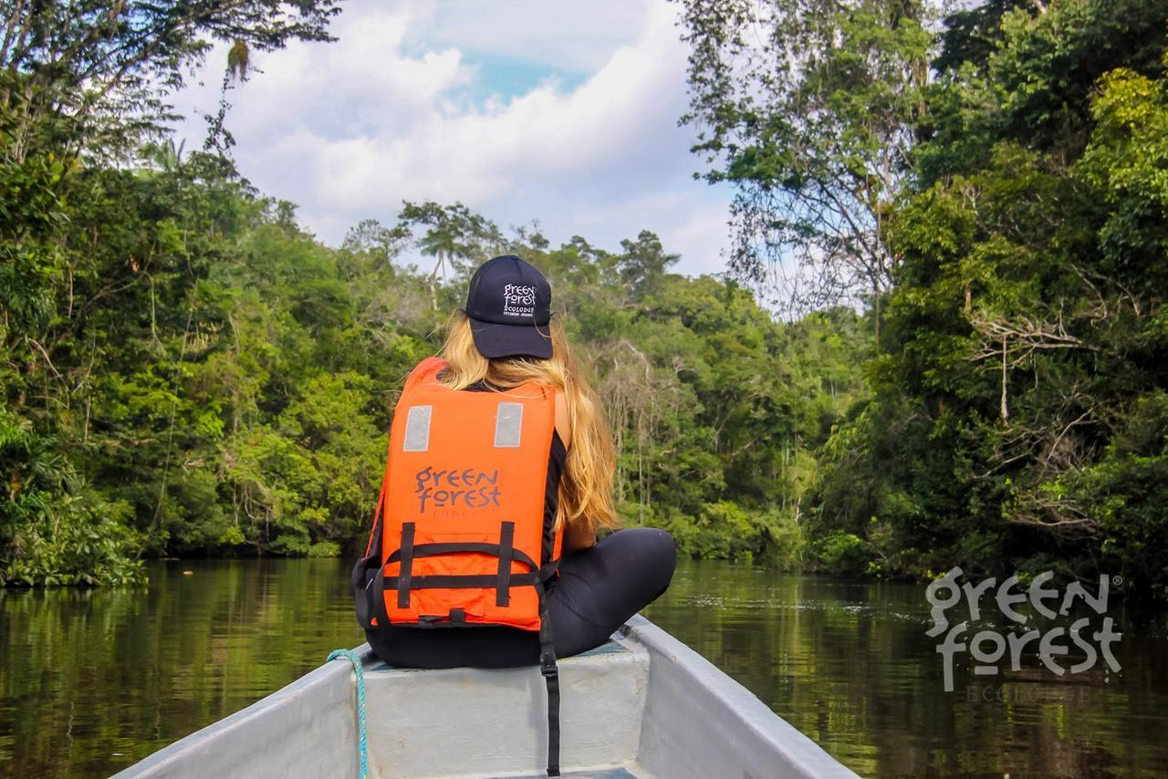 Green Forest Ecolodge Puerto Montufar 外观 照片