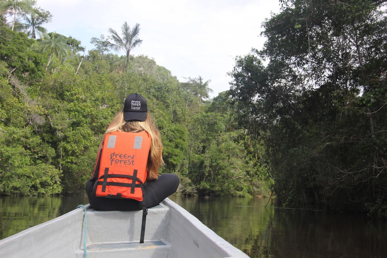 Green Forest Ecolodge Puerto Montufar 外观 照片